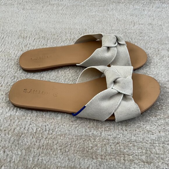 Rothy’s The Knot Sandals Slides Shoes 8 - Picture 4 of 8